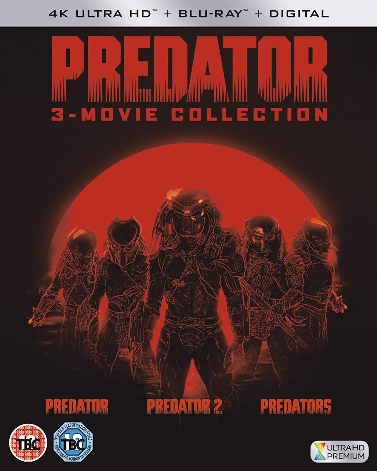 Predator: 3-Movie Collection (4K Ultra HD + Blu-ray) (Import)