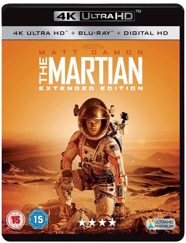 The Martian: Extended Edition (4K Ultra HD + Blu-ray) (Import)