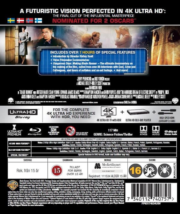 Blade Runner (4K Ultra HD + Blu-ray)