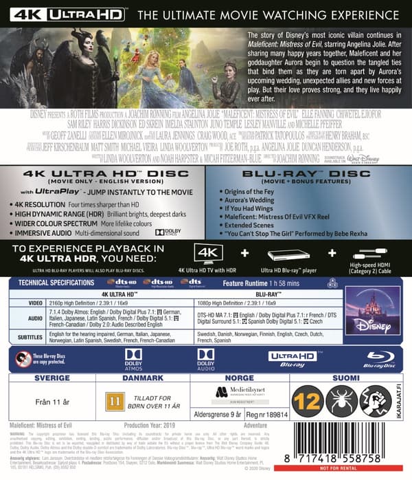 Maleficent 2: Ondskans härskarinna