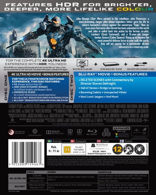 Pacific Rim Uprising (4K Ultra HD + Blu-ray)