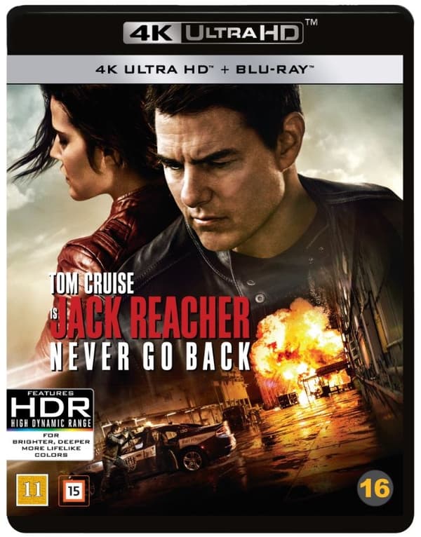 Jack Reacher: Never Go Back (4K Ultra HD + Blu-ray)
