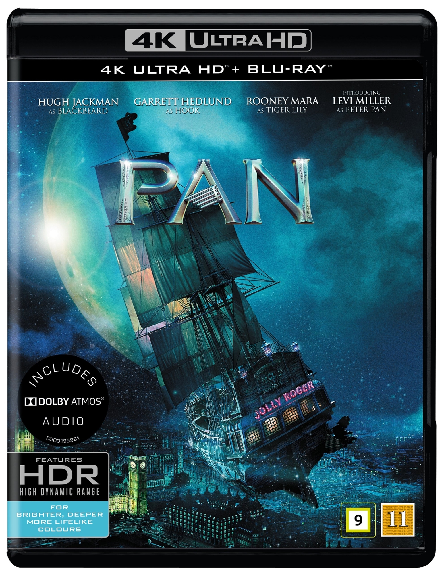 Pan (4K Ultra HD + Blu-ray)