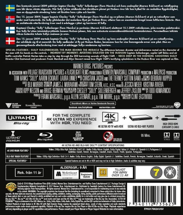 Miraklet på Hudsonfloden (4K Ultra HD + Blu-ray)