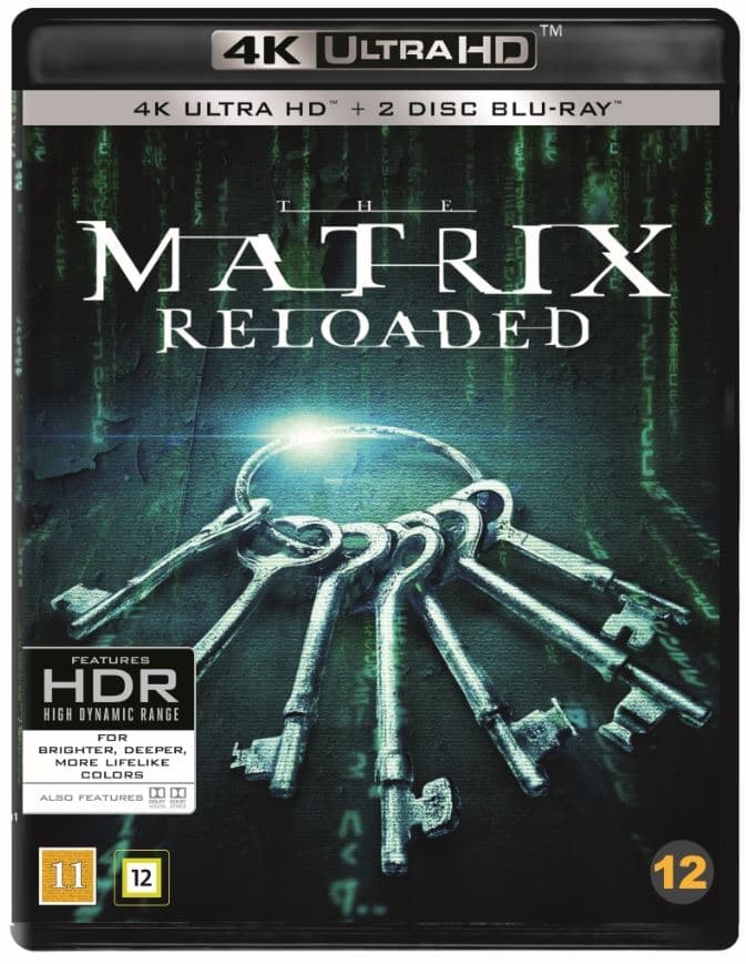 The Matrix Reloaded (4K Ultra HD + Blu-ray) (3 disc)