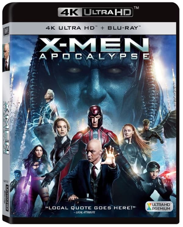 X-Men: Apocalypse (4K Ultra HD Blu-ray + Blu-ray)