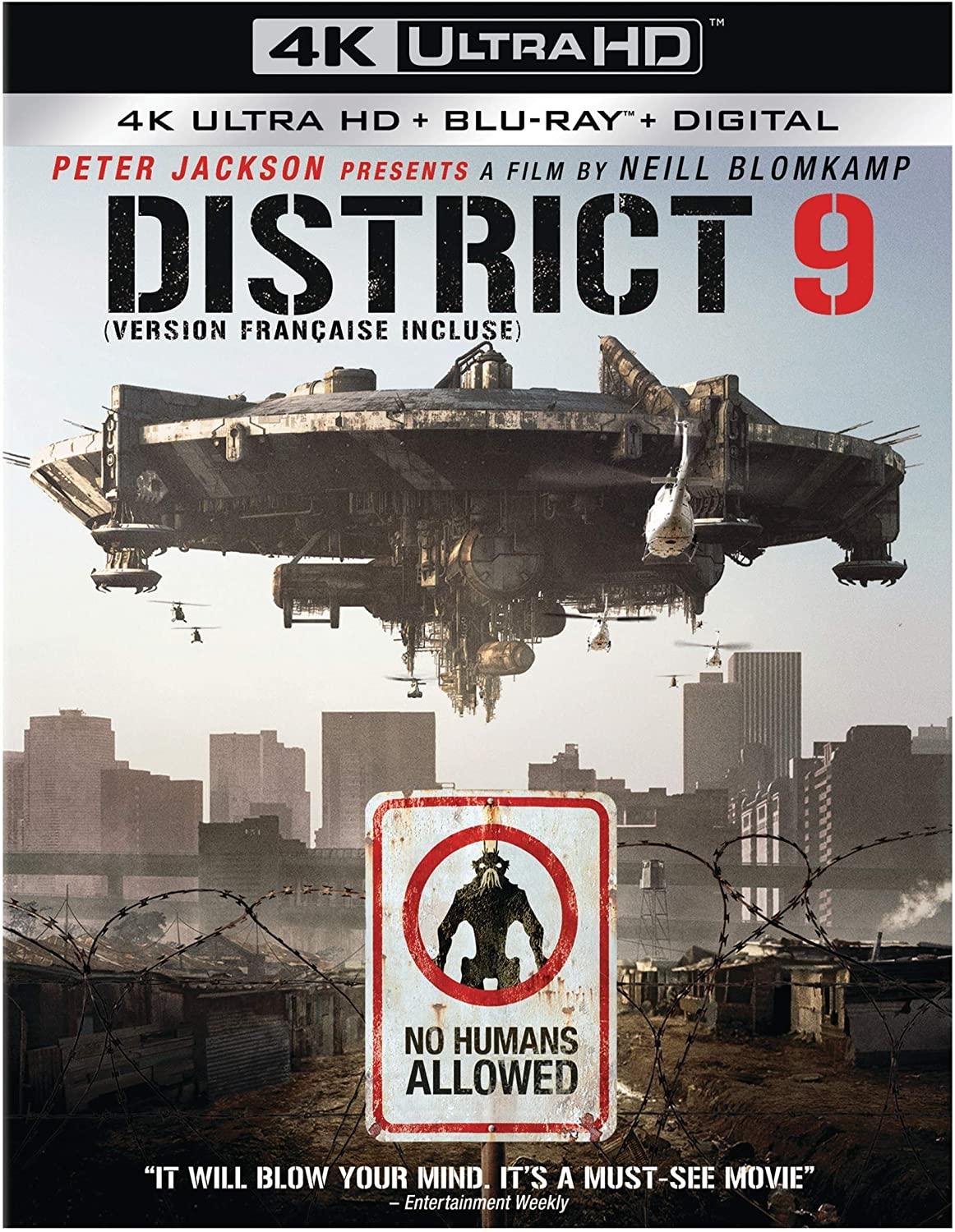 District 9 (4K Ultra HD + Blu-ray) (2 disc) (Import)