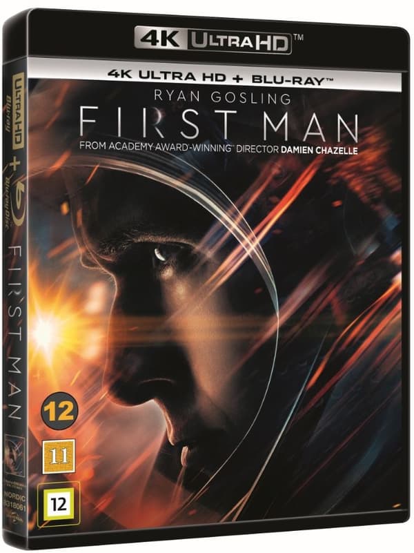 First Man (4K Ultra HD + Blu-ray) (Nordic)