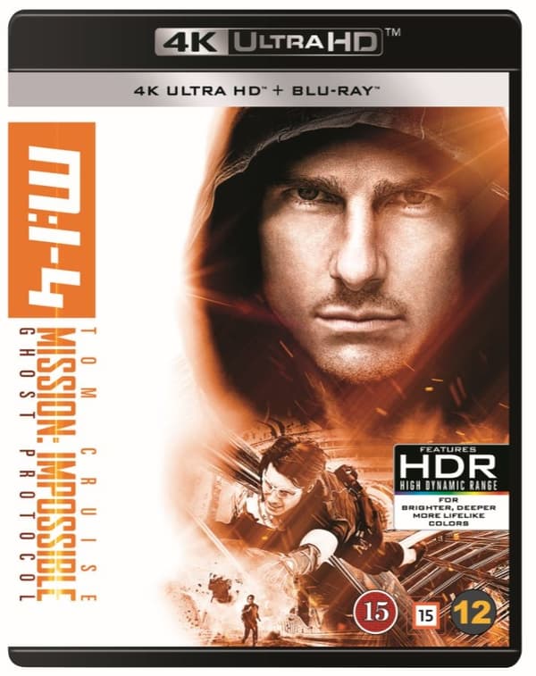 Mission: Impossible 4 - Ghost Protocol (4K Ultra HD + Blu-ray) (2 disc)