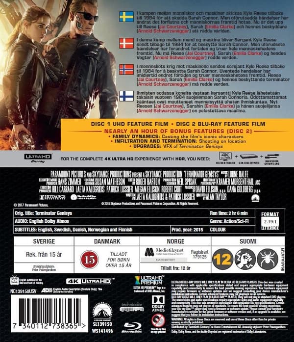 Terminator Genisys (4K Ultra HD + Blu-ray)