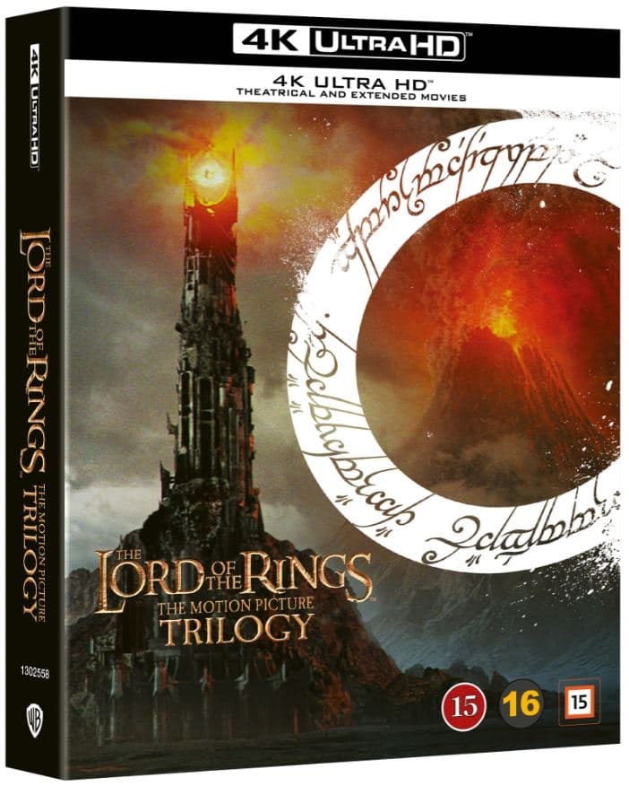 The Lord of the Rings Trilogy (4K Ultra HD) (9 disc)
