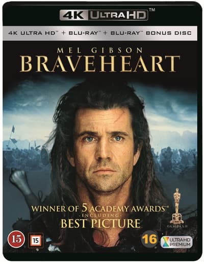 Braveheart (4K Ultra HD + Blu-ray) (3 disc)