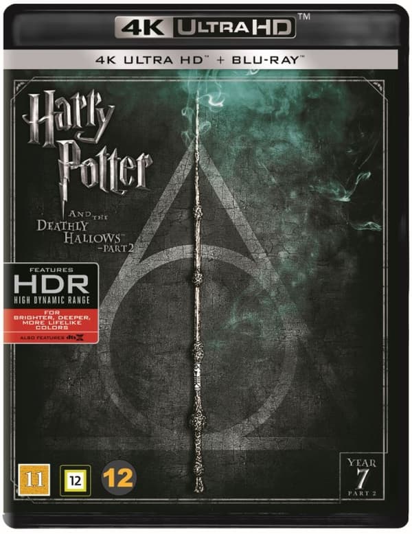 Harry Potter 7 Harry Potter og Dødstalismanene Del 2 (4K Ultra HD
