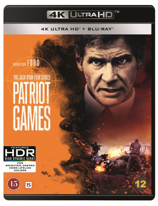 Patriot Games (4K Ultra HD + Blu-ray) (2 disc) 