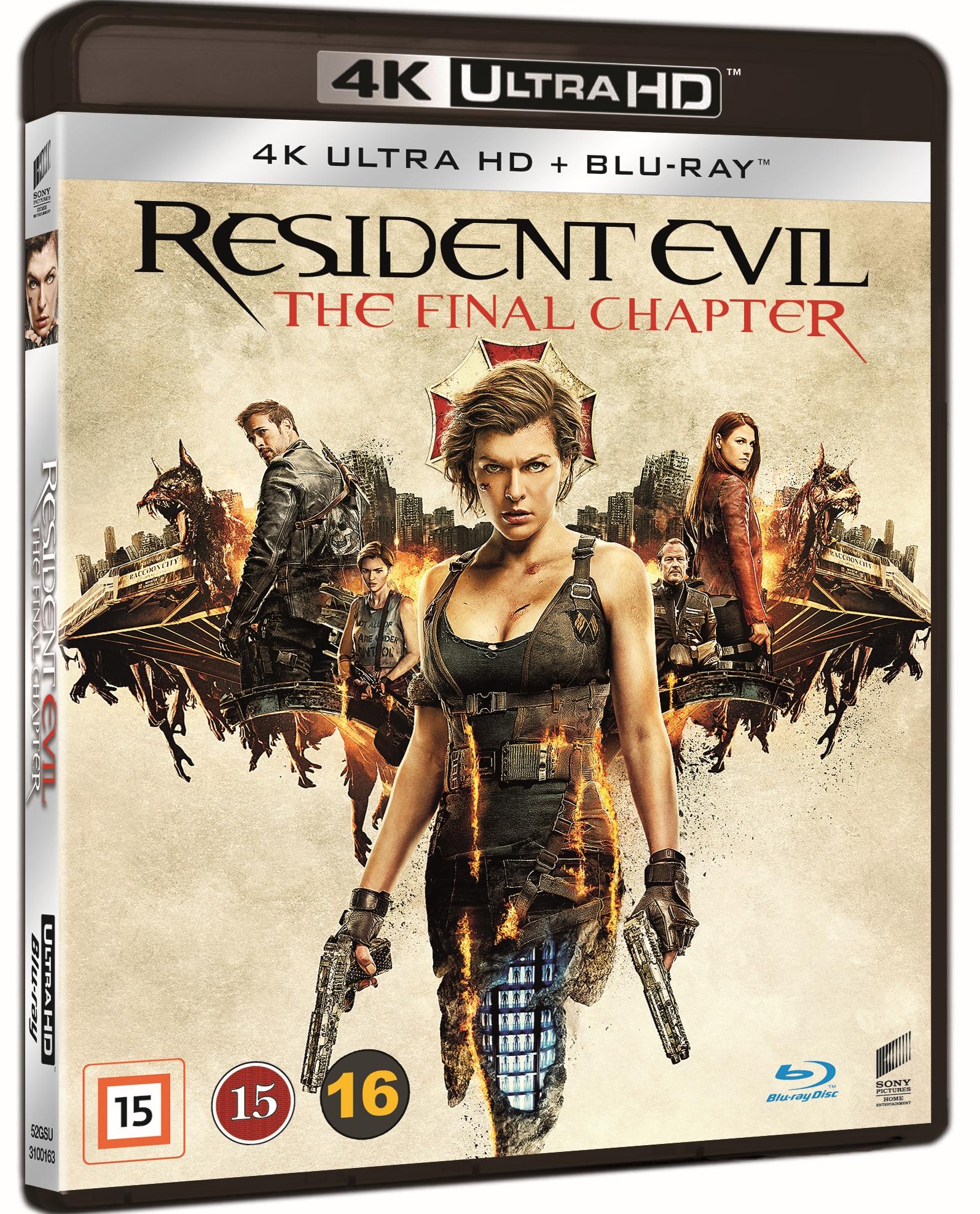 Resident Evil: The Final Chapter (4K Ultra HD + Blu-ray)
