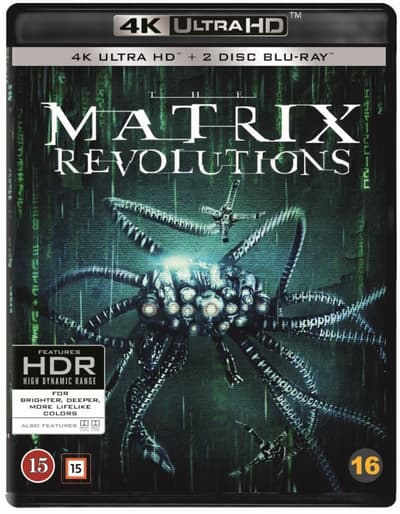 The Matrix Revolutions (4K Ultra HD + Blu-ray) (3 disc)