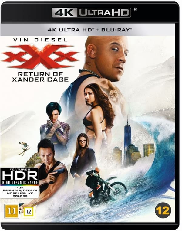 xXx: Return of Xander Cage (4K Ultra HD + Blu-ray)