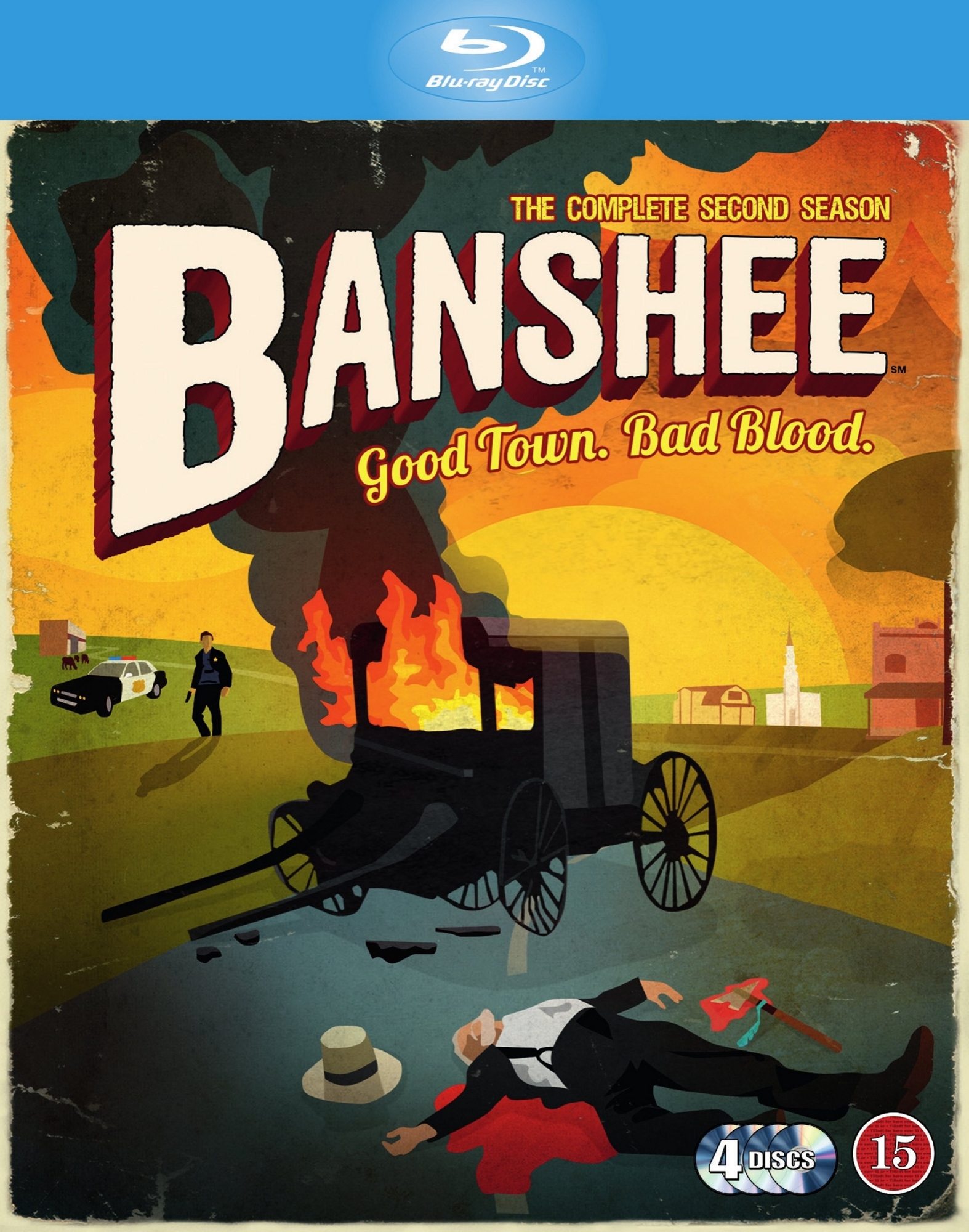 Banshee - Sesong 2 (Blu-ray) (4 disc)