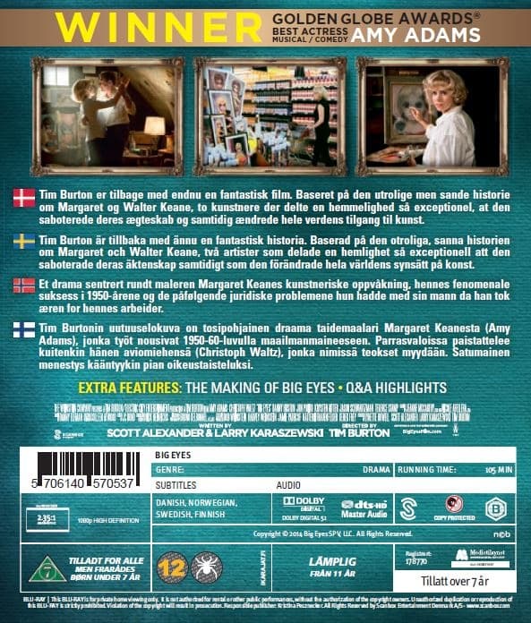 Big Eyes (Blu-ray)