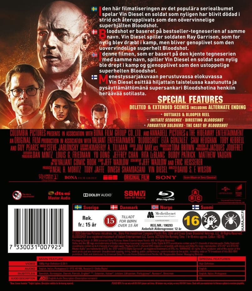 Bloodshot (Blu-ray)