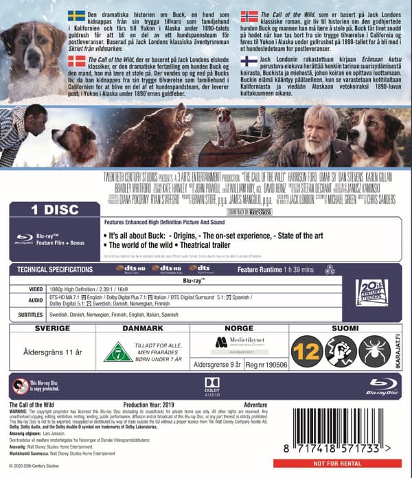 Call of the Wild (Blu-ray)