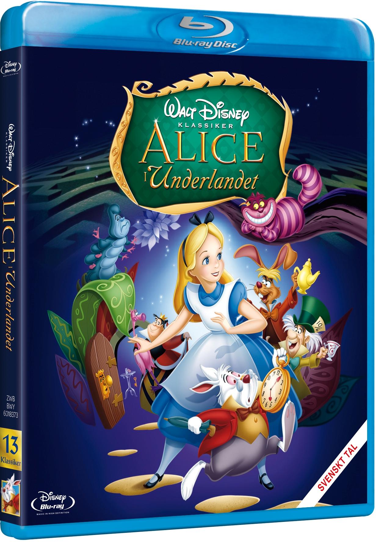 Disney klassiker 13: Alice i underlandet (Blu-ray)