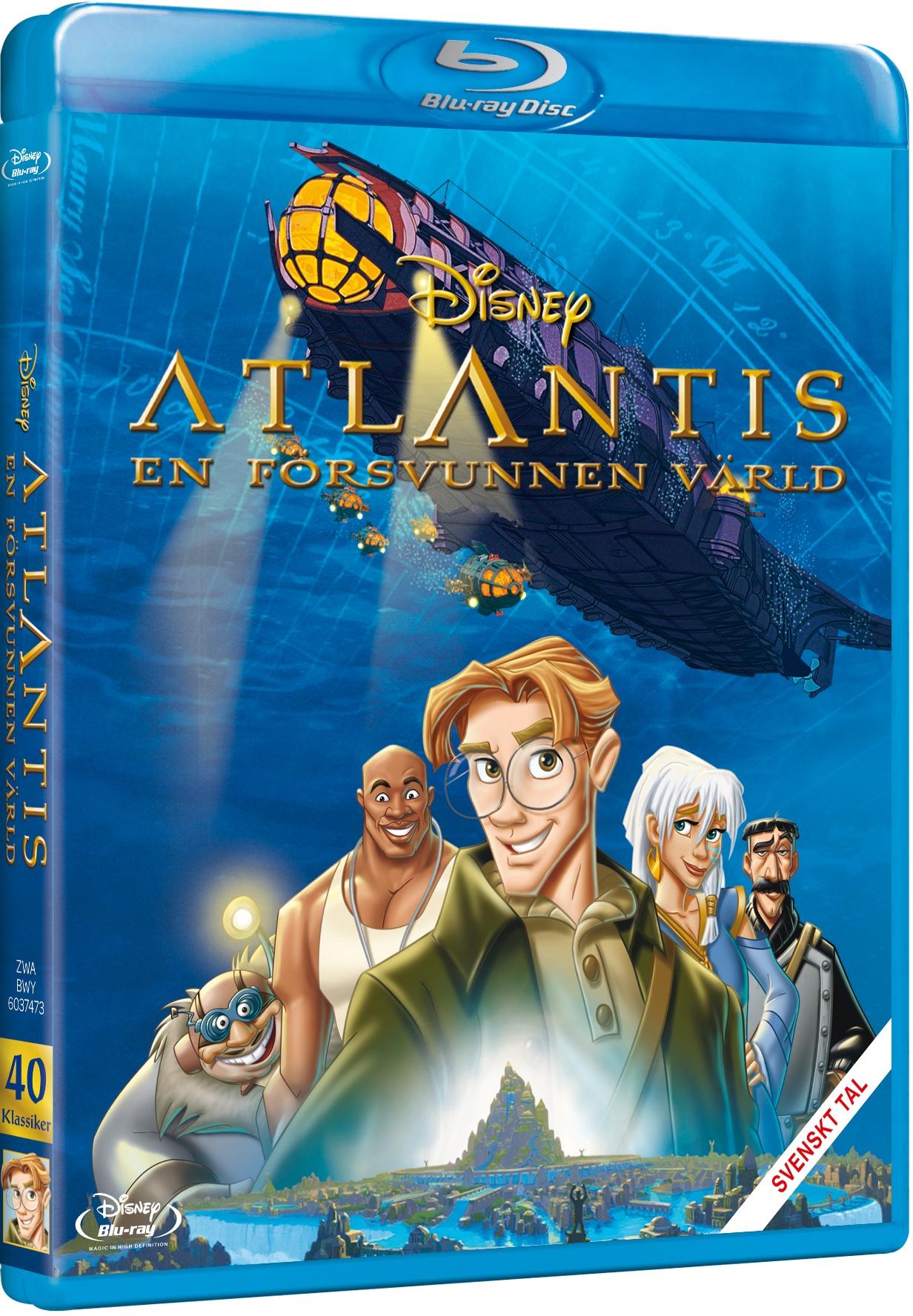 Disney klassiker 40: Atlantis (Blu-ray)