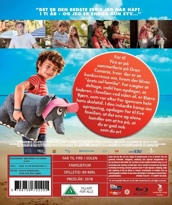 Far til fire i solen (Blu-ray)