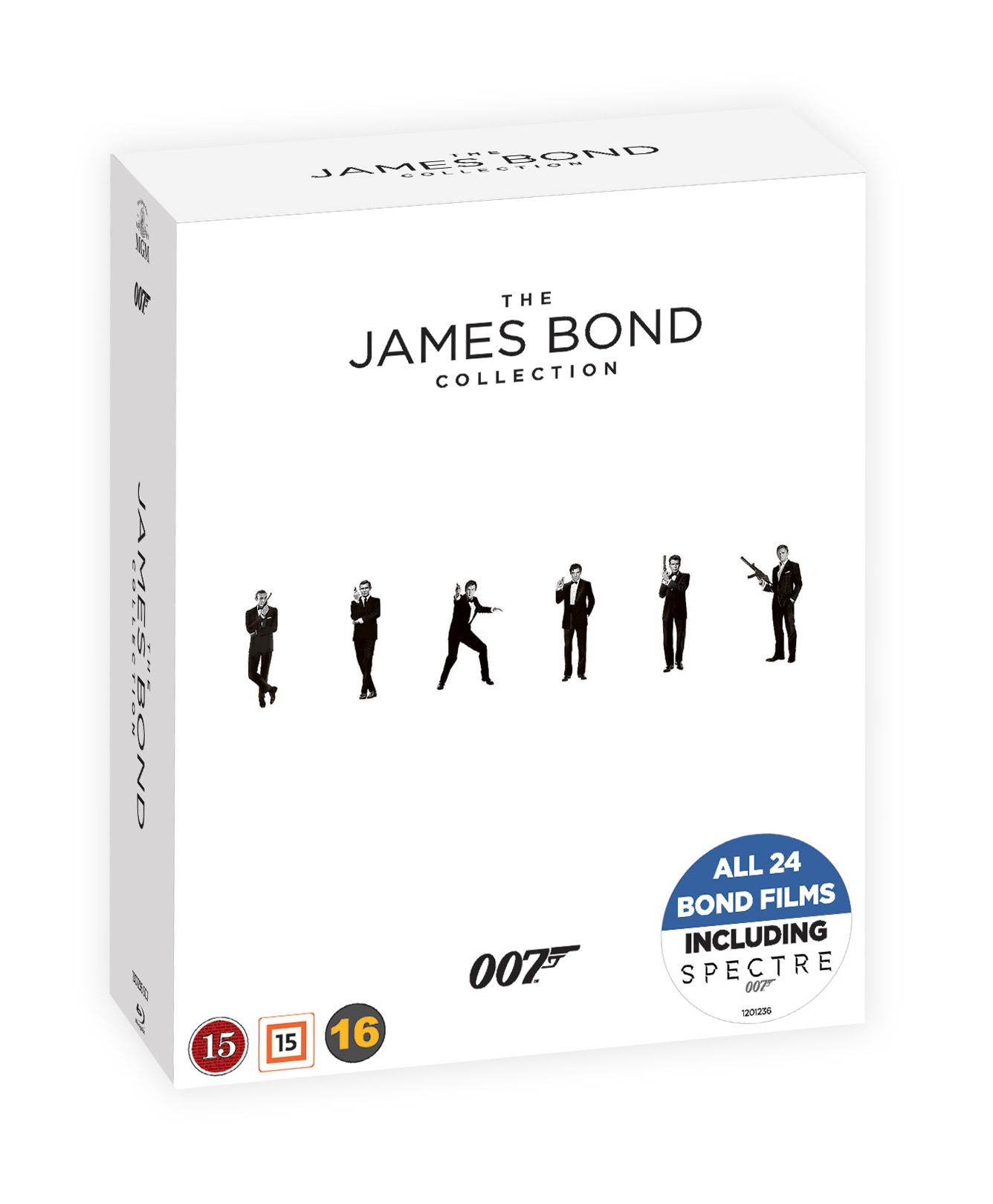 James Bond: Box (24 disc) (Blu-ray)