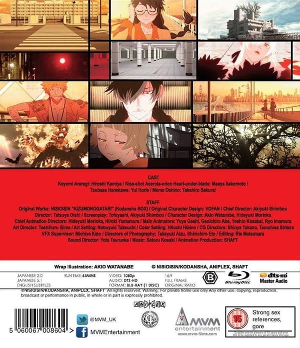 Kizumonogatari: Part 1 - Tekketsu (Blu-ray) (Import)