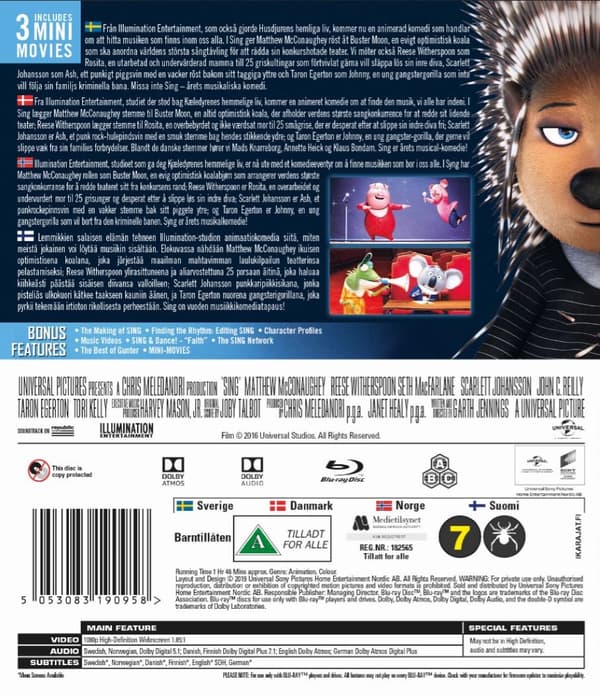 Sing (Blu-ray)