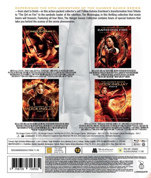 The Hunger Games: Complete Collection (Blu-ray) (4 disc)