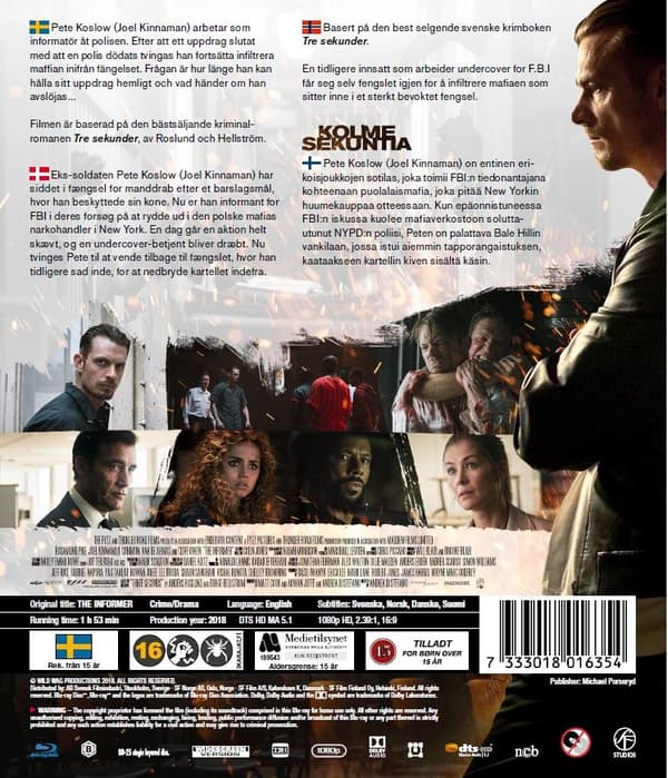 Tre sekunder (Blu-ray)