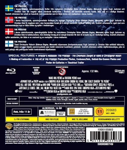 The Prestige (Blu-Ray)
