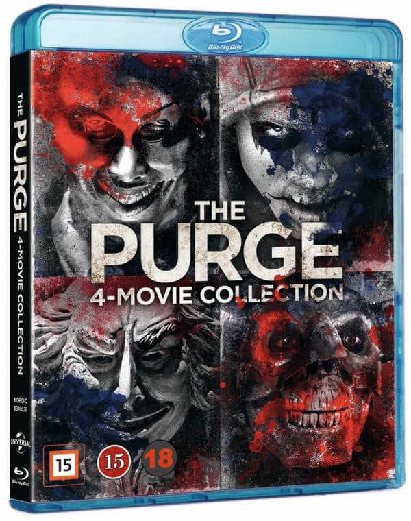 The Purge 1-4 (Blu-ray) (4 disc)