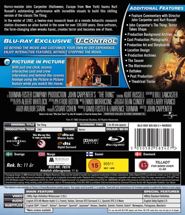 The Thing (Blu-ray)