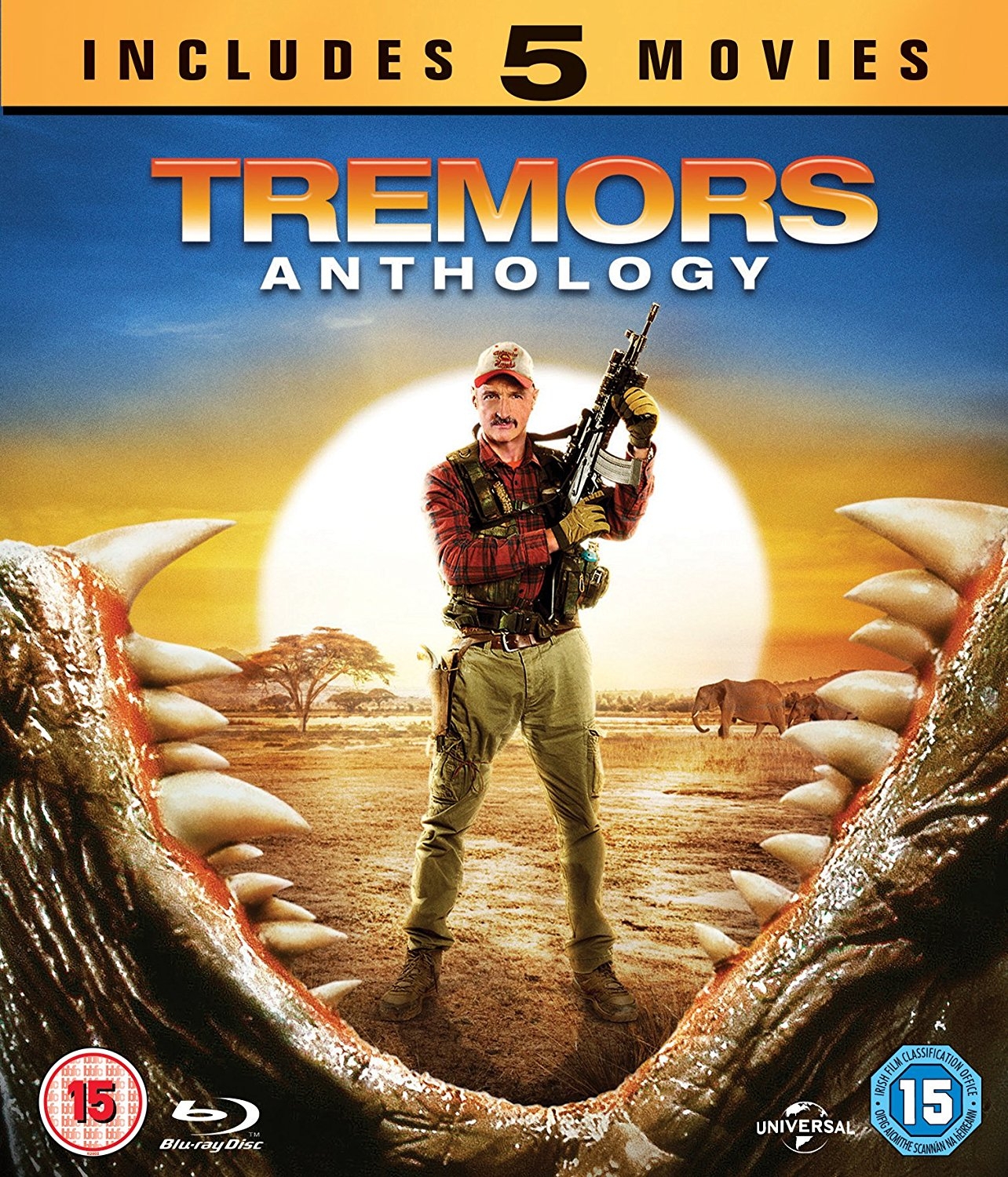 Tremors Anthology 15 (Bluray) (5 disc) (Import) Film