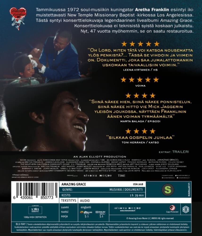 Amazing Grace (Blu-ray)