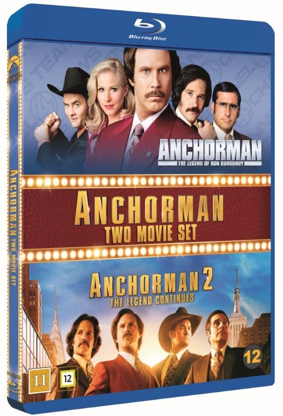 Anchorman 1 & 2 (Blu-ray) (2 disc)