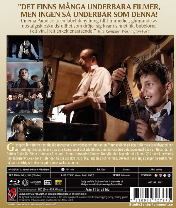 Cinema Paradiso (Blu-ray)