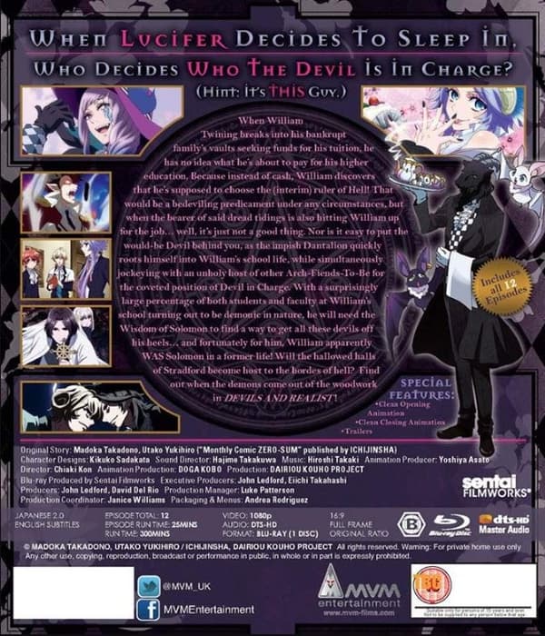 Devils and Realist: Collection (Blu-ray) (Import)