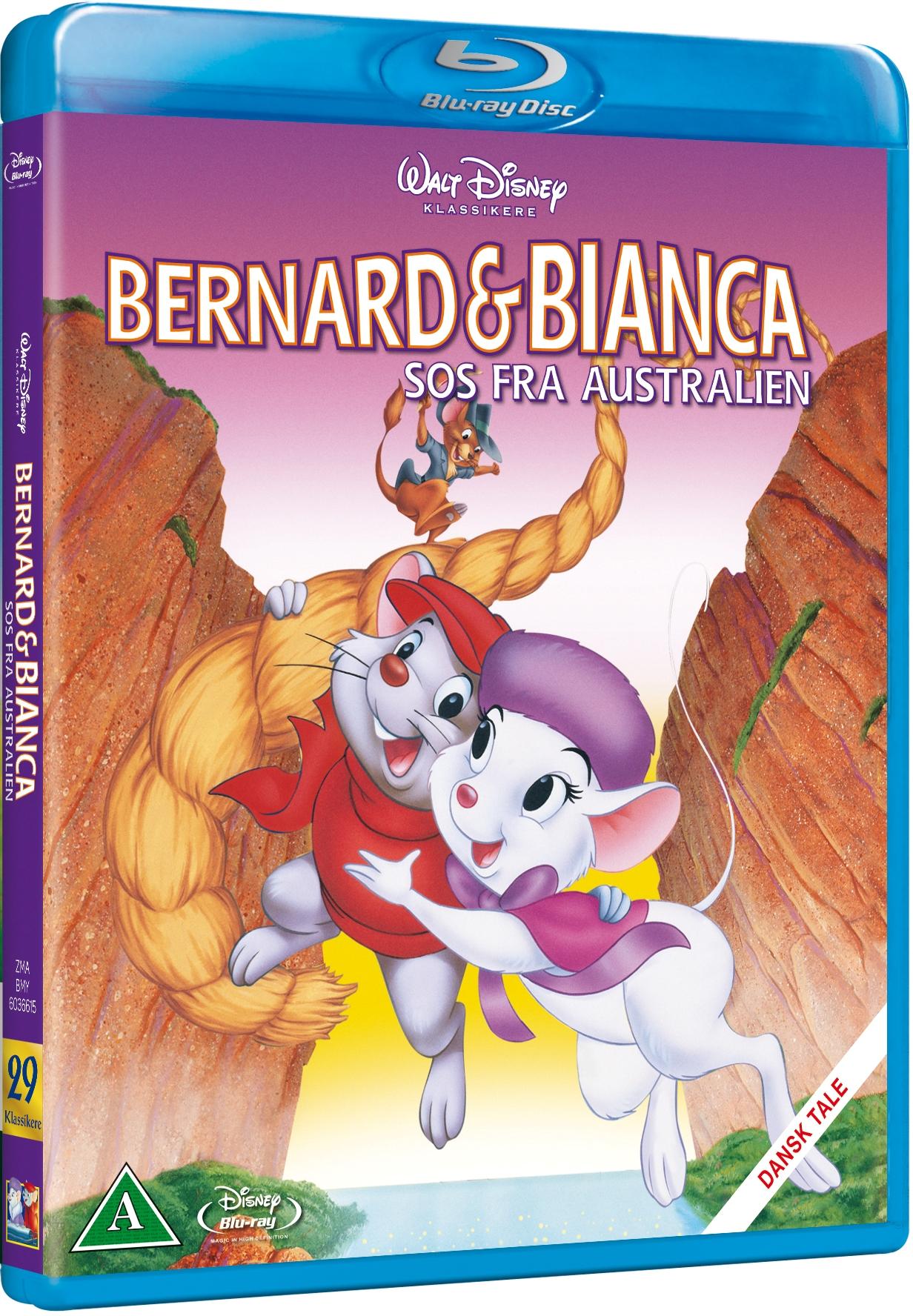 Disney´s klassiker 29: Bernard & Bianca: SOS Fra Australien (Blu-ray)