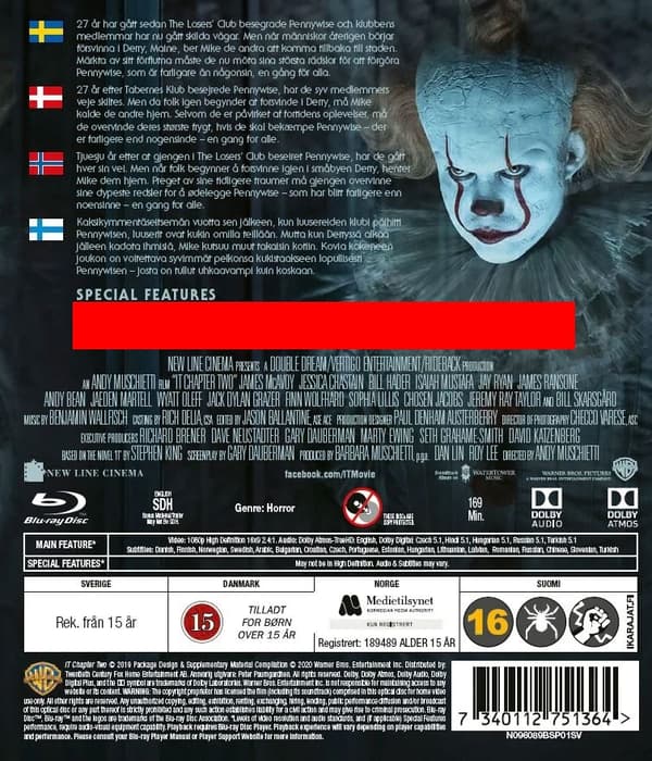 It Chapter Two (Blu-ray)
