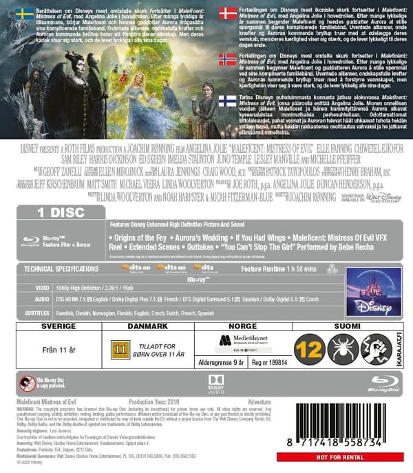 Maleficent 2 (Blu-ray)