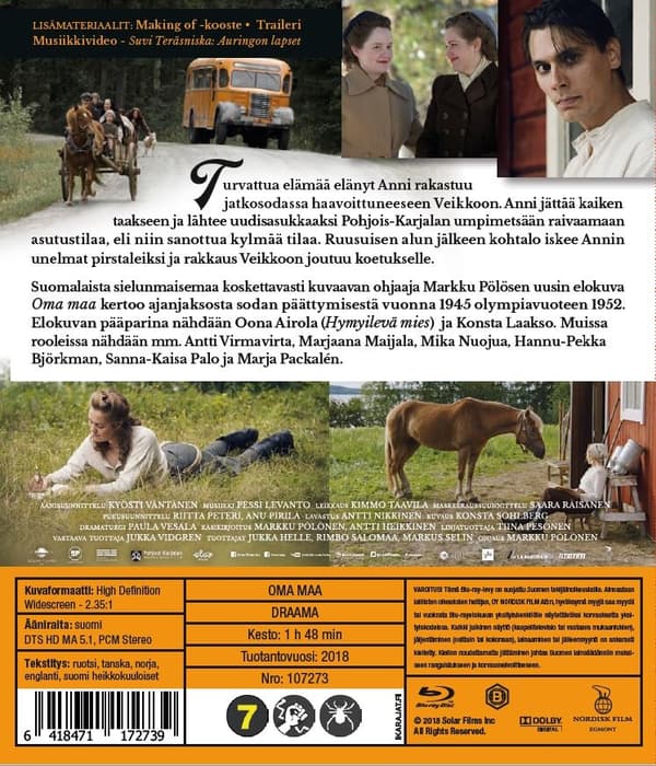 Oma maa (Blu-ray)