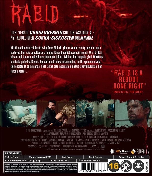 Rabid - Verenimijät (Blu-ray)