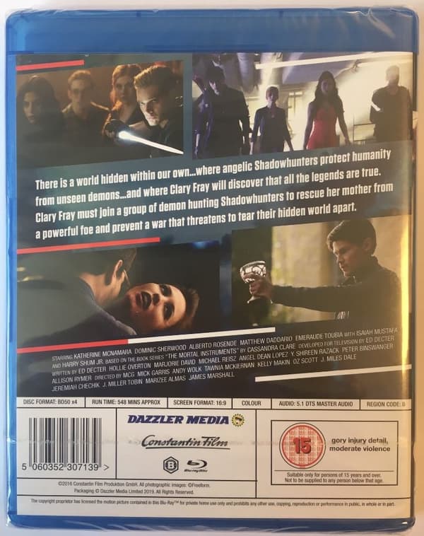 Shadowhunters - Season 1 (Blu-ray) (3 disc) (Import)