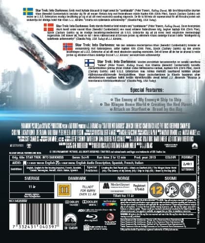 Star Trek: Into Darkness (Blu-ray)