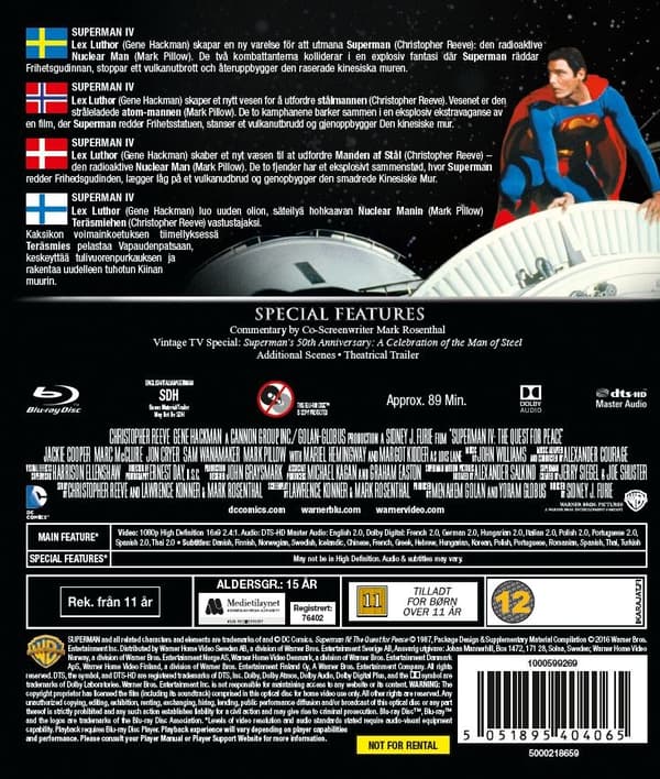 Superman 4 (Blu-ray)