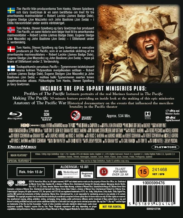 The Pacific (Blu-ray) (6 disc)
